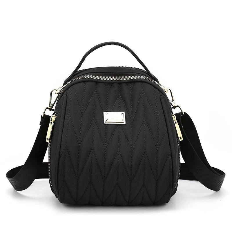 Small Women Shoulder Bag Purse Female Messenger Bag Multifunction Ladies Nylon