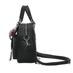 Soft Leather Mini Backpack Purse Women Ladies Tote Shoulder Bag for Girl