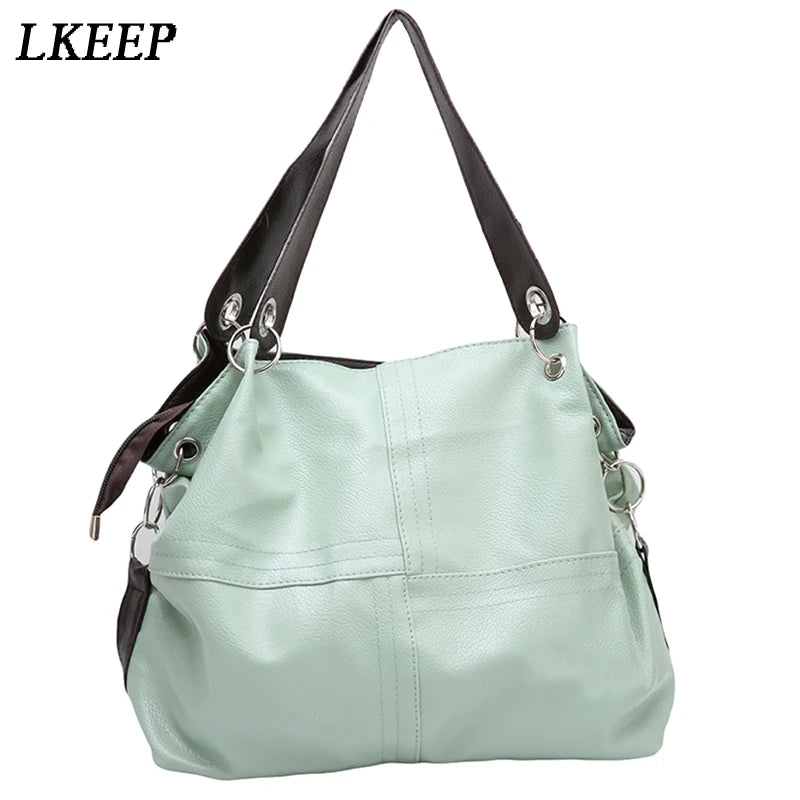 Vintage Shoulder Bag Splice Crossbody Handbag