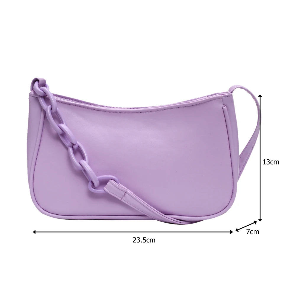 Soft PU Leather Women Crossbody Handbag Small Shoulder Bags Female Mini Purse