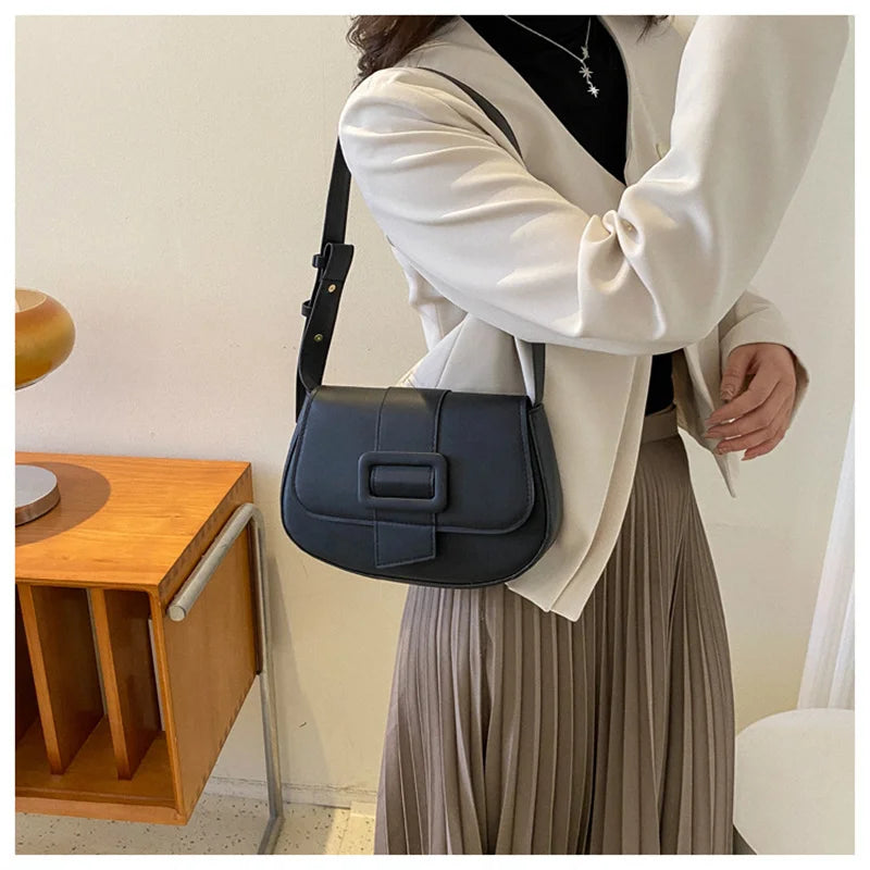 Soft PU Leather Shoulder Bag Crossbody Bag