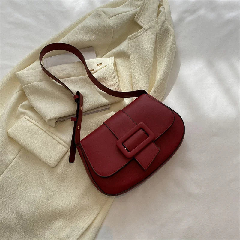 Soft PU Leather Shoulder Bag Crossbody Bag