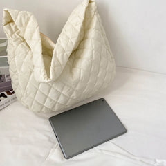 Space Pad Cotton Women Shoulder Bag Lady Winter Quilted Bags