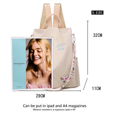 Anti-theft Backpack for Girls High Travel Bookbags