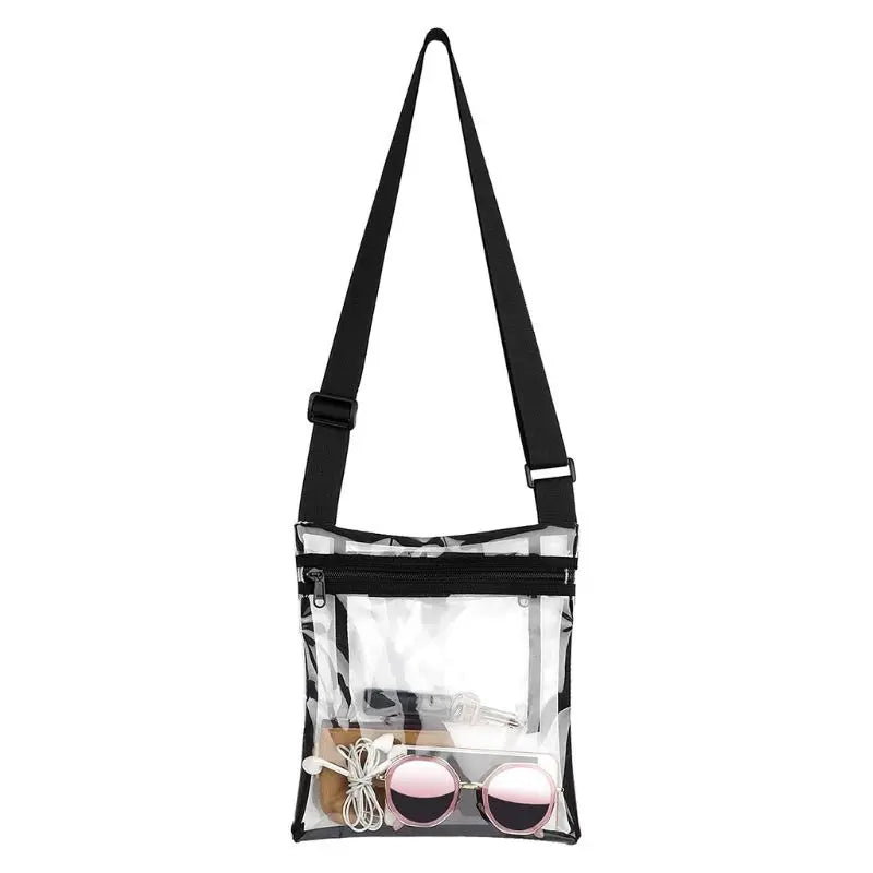 Clear Crossbody Messenger Bag for Women