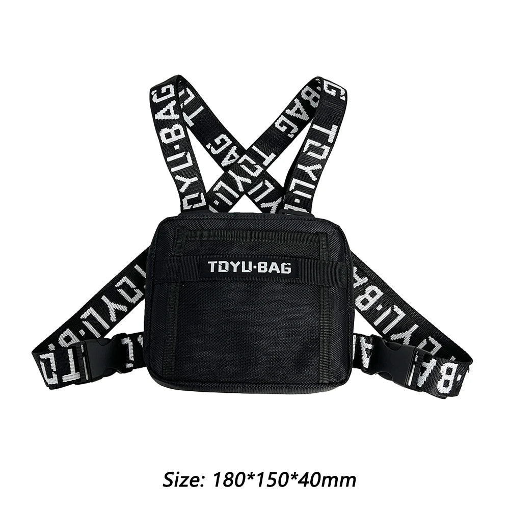 Tactical Chest Bags Hip Hop Vest Streetwear Bags