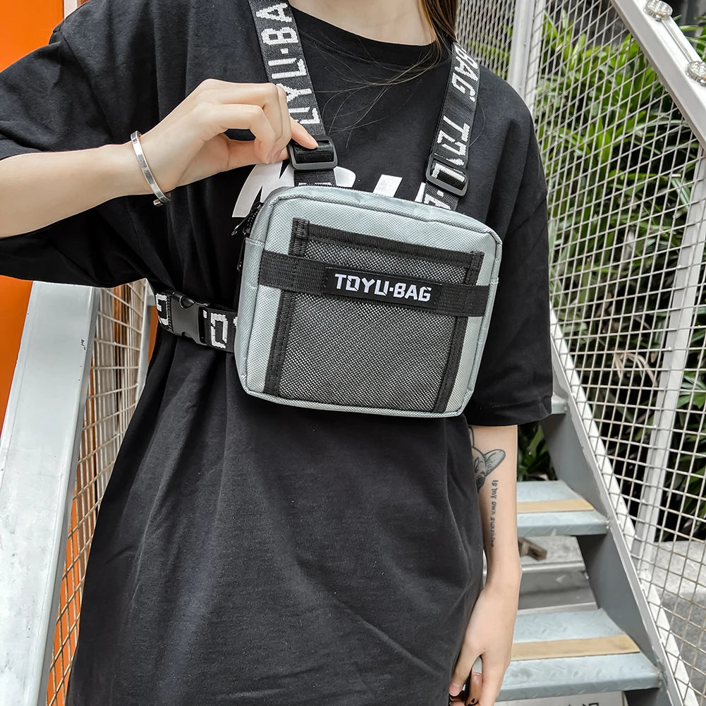 Tactical Chest Bags Hip Hop Vest Streetwear Bags