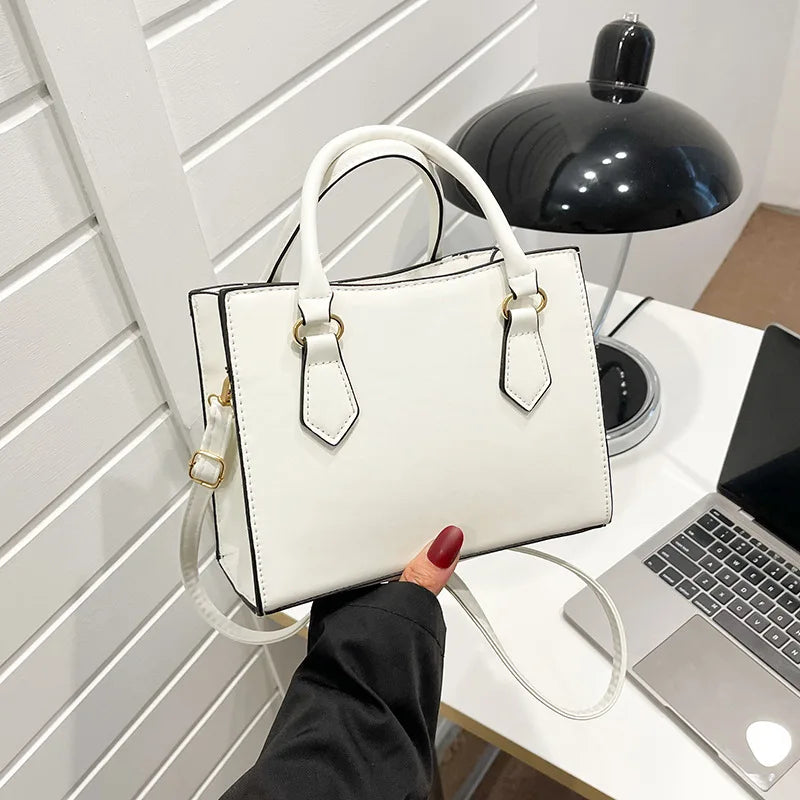 Texture Tote Large-capacity Crossbody Bag Spring Summer Style Handbag