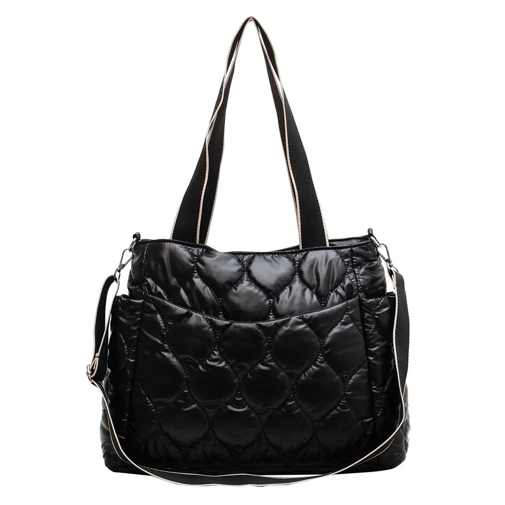 Large Capacity Nylon Crossbody Bag for Ladies