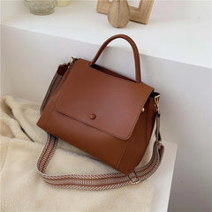Large Capacity Totes Handbags Women PU Shoulder Messenger Bag
