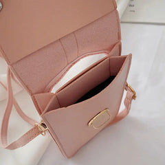 Women's Touch Screen Phone Purse Leather Shoulder Bag