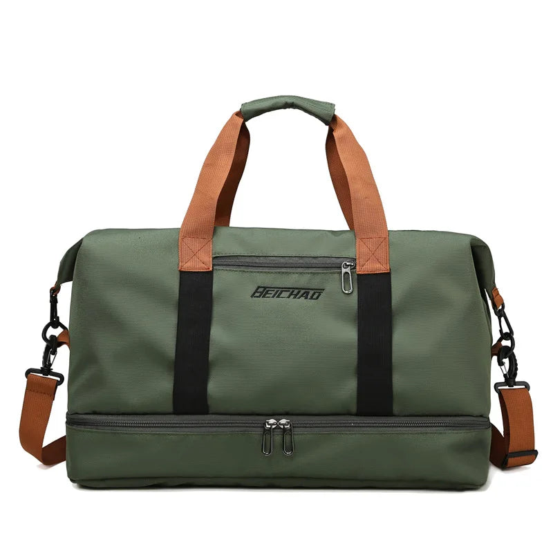 Large Waterproof Travel Bag for Men and Women