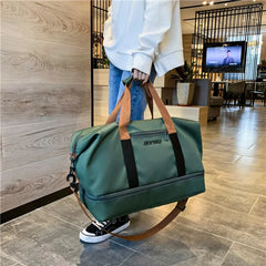 Large Capacity Travel Bag Waterproof Weekend Messenger Bag