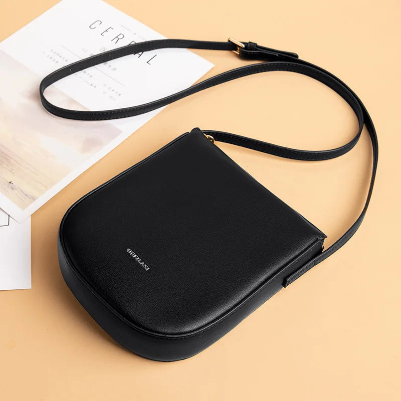 Vintage Mini Messenger Shoulder Bag for Women