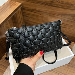 Leather Crossbody Clutch Purse for Women