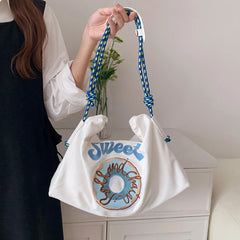 Large Capacity Crossbody Bags for Women Canvas Shoulder Bag Handbags