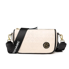Women's Leather Saddle Shoulder Bag Vintage Tassel Tote