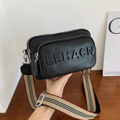 Leather Sling Crossbody Handbag for Women Casual Lady Girl Vintage Shoulder Bag