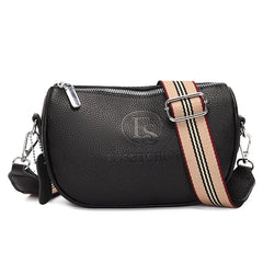 Vintage Leather Sling Saddle Handbag for Women Tote Shoulder Bag