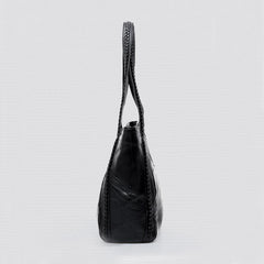 Soft PU Leather Tote Messenger Bag Women Handbag