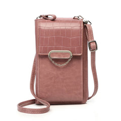 Women's Phone Bag Ladies Mobile Messenger Shoulder Wallet Leather Card Holder