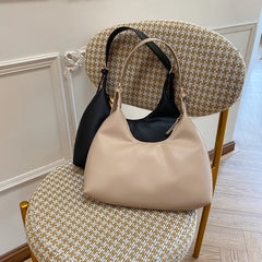 Women Underarm Bag Pu Leather Shoulder Handbag