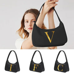 Harajuku Shoulder Hobo Bags Organizer Letter Print