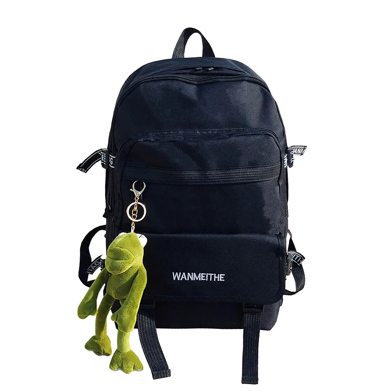 Vintage Laptop Backpack Women Men Canvas Travel Leisure Backpacks