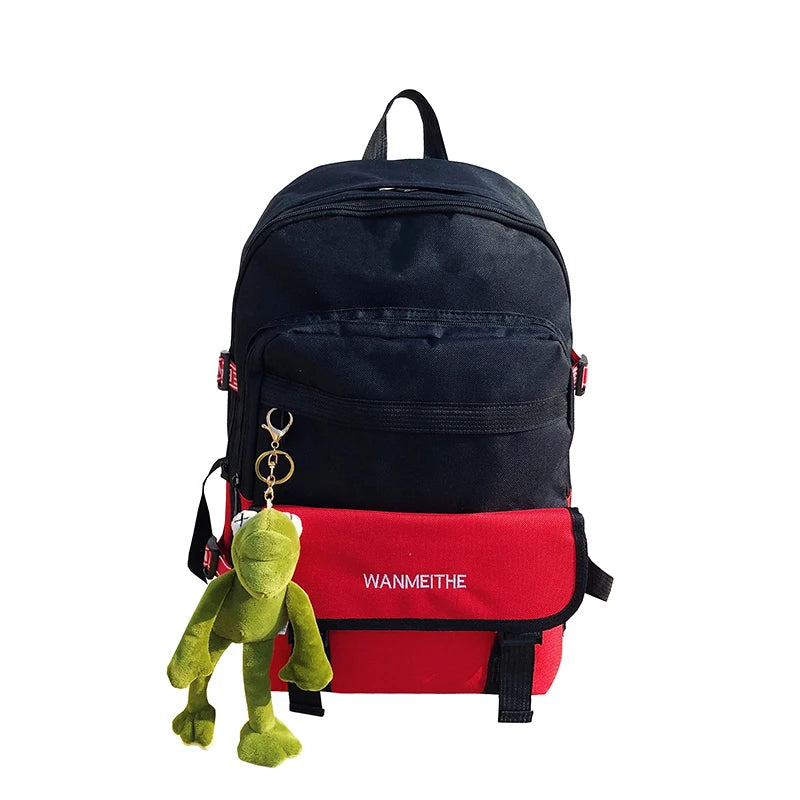 Vintage Laptop Backpack Women Men Canvas Travel Leisure Backpacks