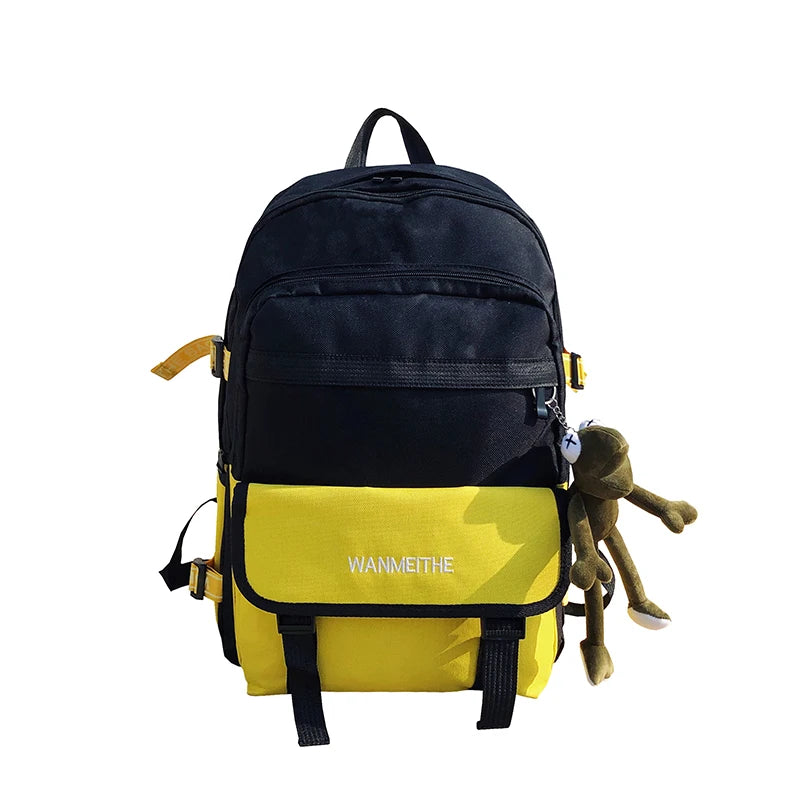 Vintage Laptop Backpack Women Men Canvas Travel Leisure Backpacks