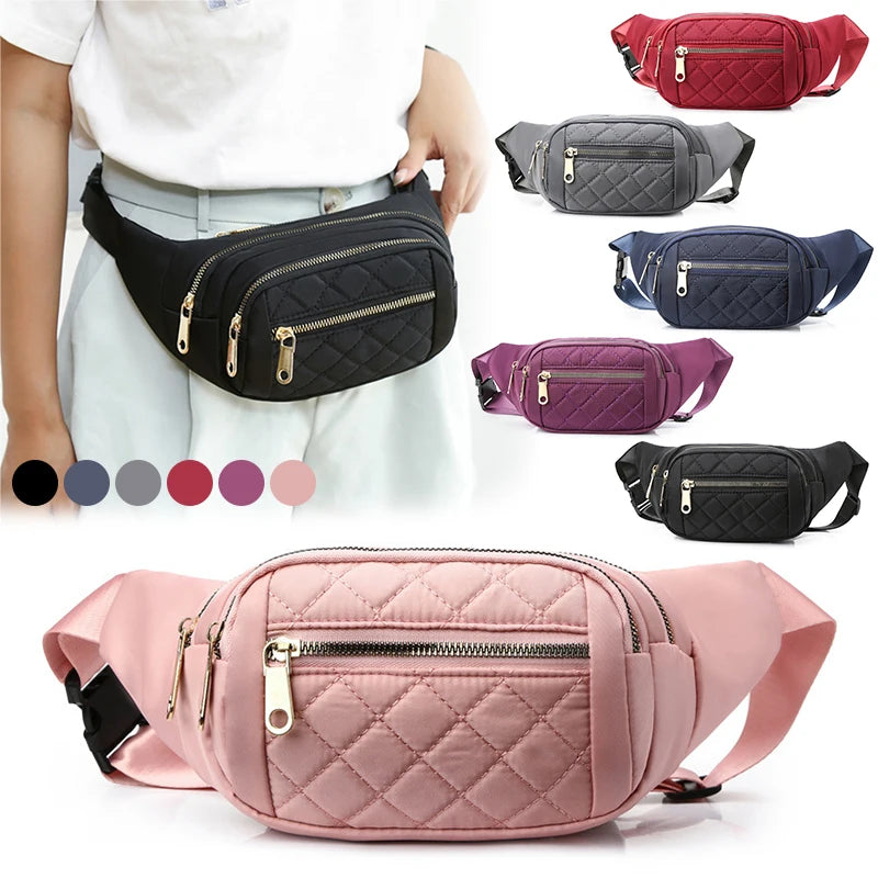 Waist Bag Beach Travel Pouch Multiuse Belt Fanny Pack