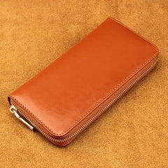 Women's Leather Wallet Phone Pocket Purse Long Money Bag