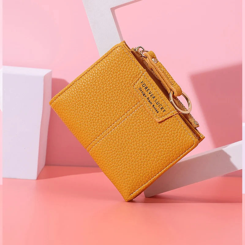 Women's Wallet Short Coin Purse Card Holder Small Mini Clutch