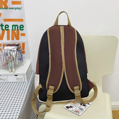Waterproof Nylon Women Backpack Schoolbag