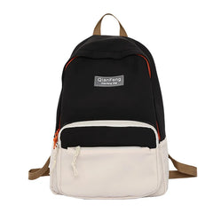 Waterproof Nylon Women Backpack Schoolbag