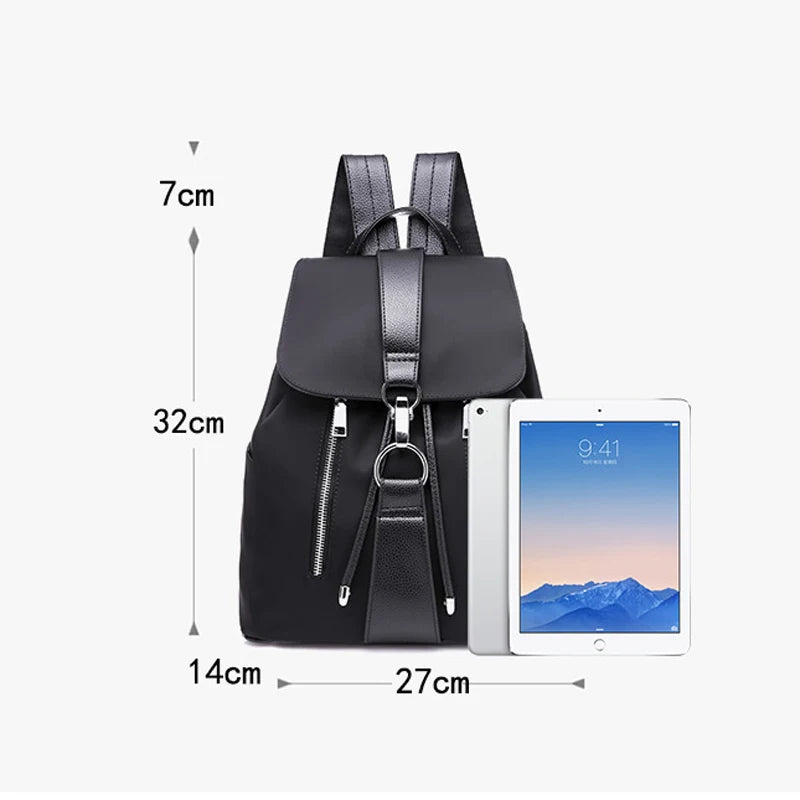Waterproof Oxford Backpack Girls Schoolbag Shoulder Bag Women Backpacks Mochila