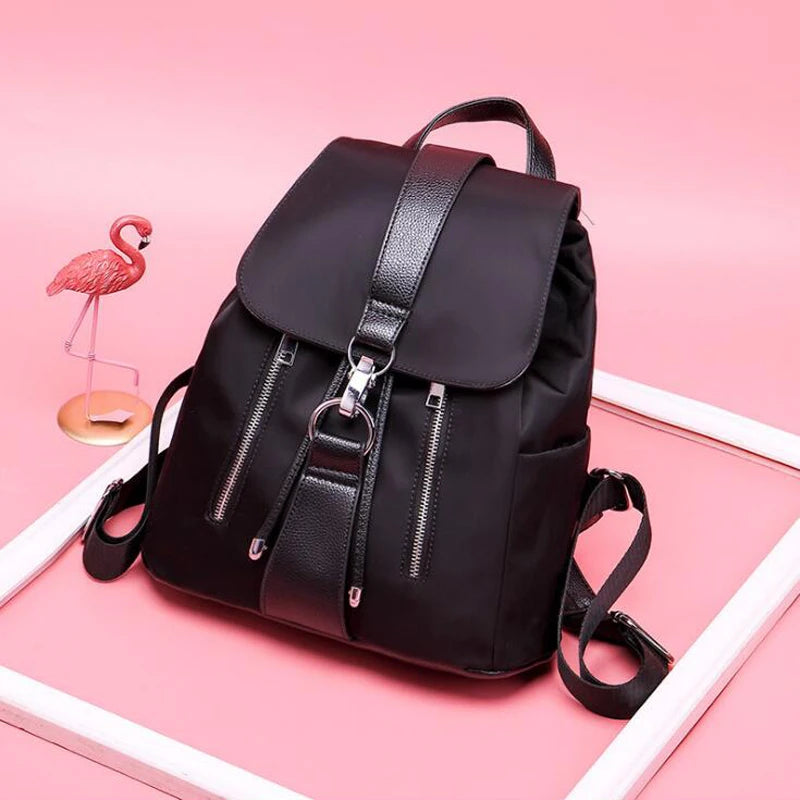 Waterproof Oxford Backpack Girls Schoolbag Shoulder Bag Women Backpacks Mochila
