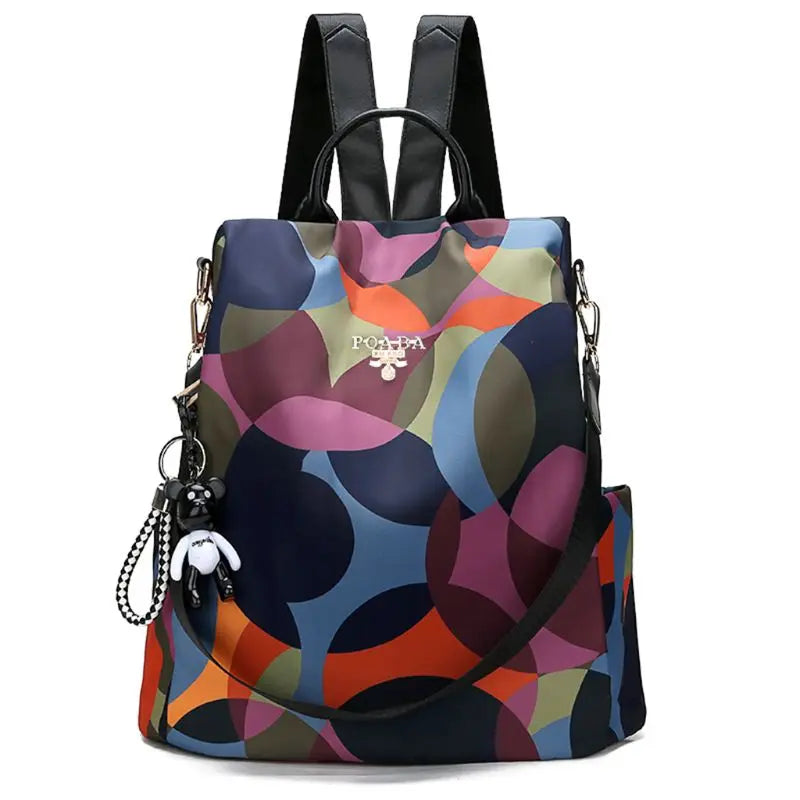 Women Anti-Theft Oxford Backpack Female Travel Shoulder Bags