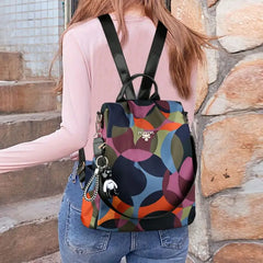 Women Anti-Theft Oxford Backpack Female Travel Shoulder Bags