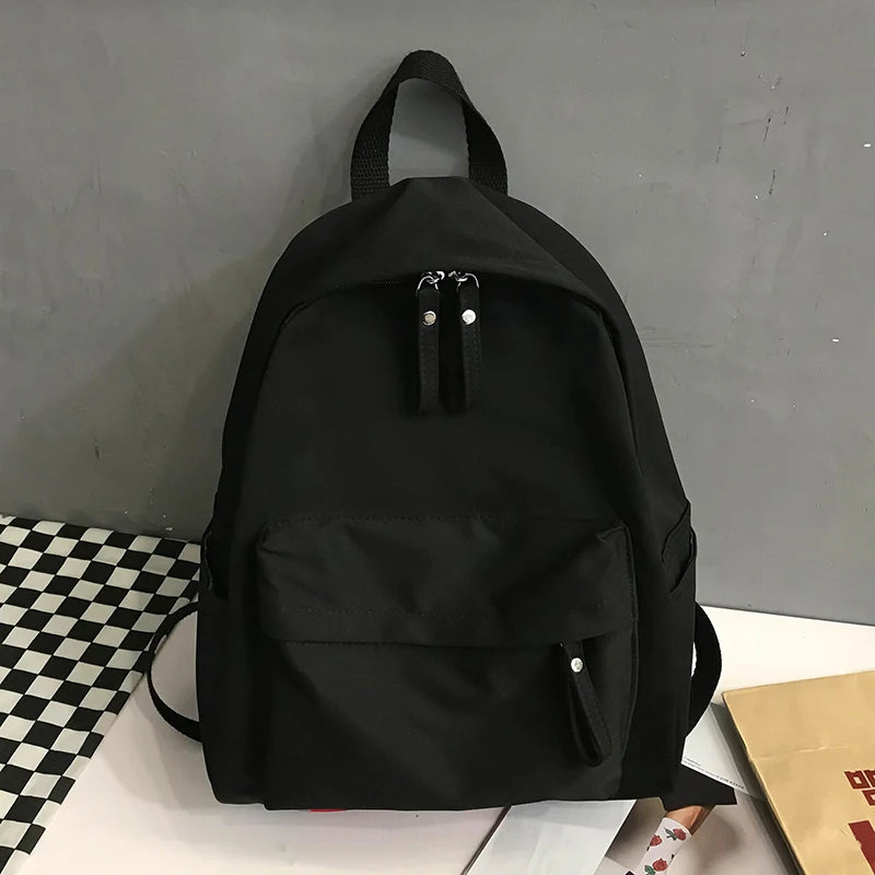 Canvas Vintage School Backpacks for Teenagers Girls