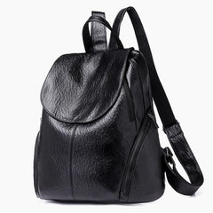 Women Backpack High Youth Leather Backpacks for Teenage Girls Female