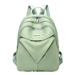 Youth Oxford Leather Backpack for Teenage Girls