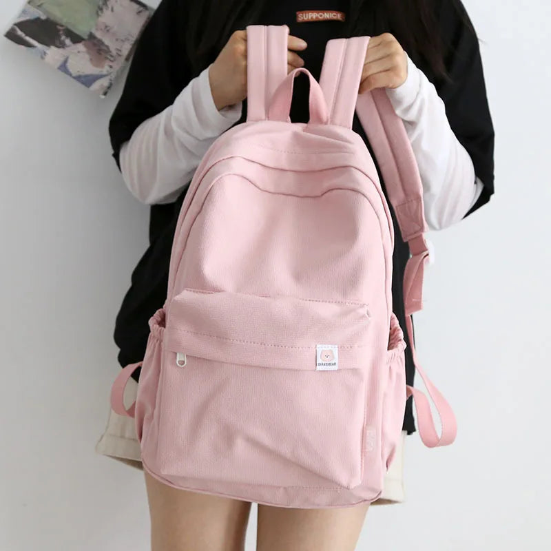 Large Capacity Backpack for Teenage Girls Boys Waterproof School Bag
