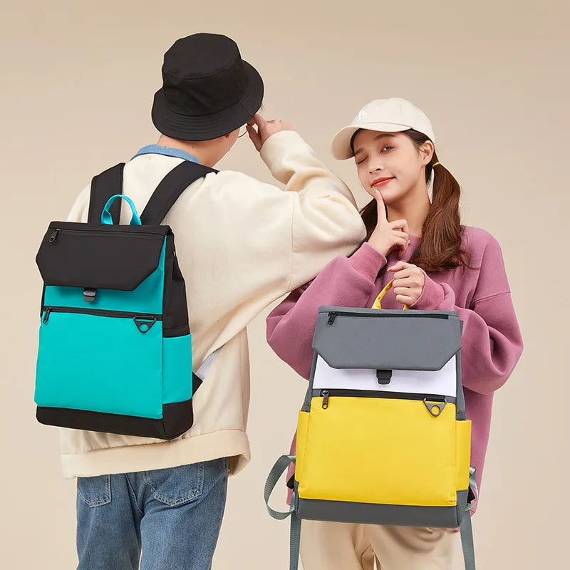 Women Backpack Large Capacity Laptop Bag Multifunction Student School Bag