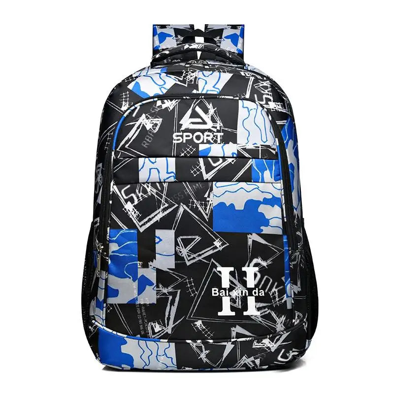 Camouflage School Bag For Girls Large Capacity Laptop Backpack