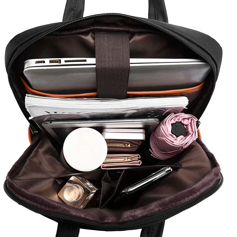 Women Backpacks Korea Style Laptop Bag Female Waterproof Nylon Shoulder Back Bag