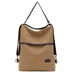 Large Capacity Canvas Backpack Waterproof School Bag for Teen Girls