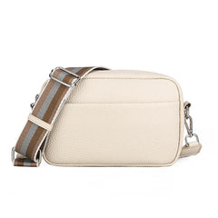 Women Solid Pu Messenger Bag Single Shoulder Small Square Bag