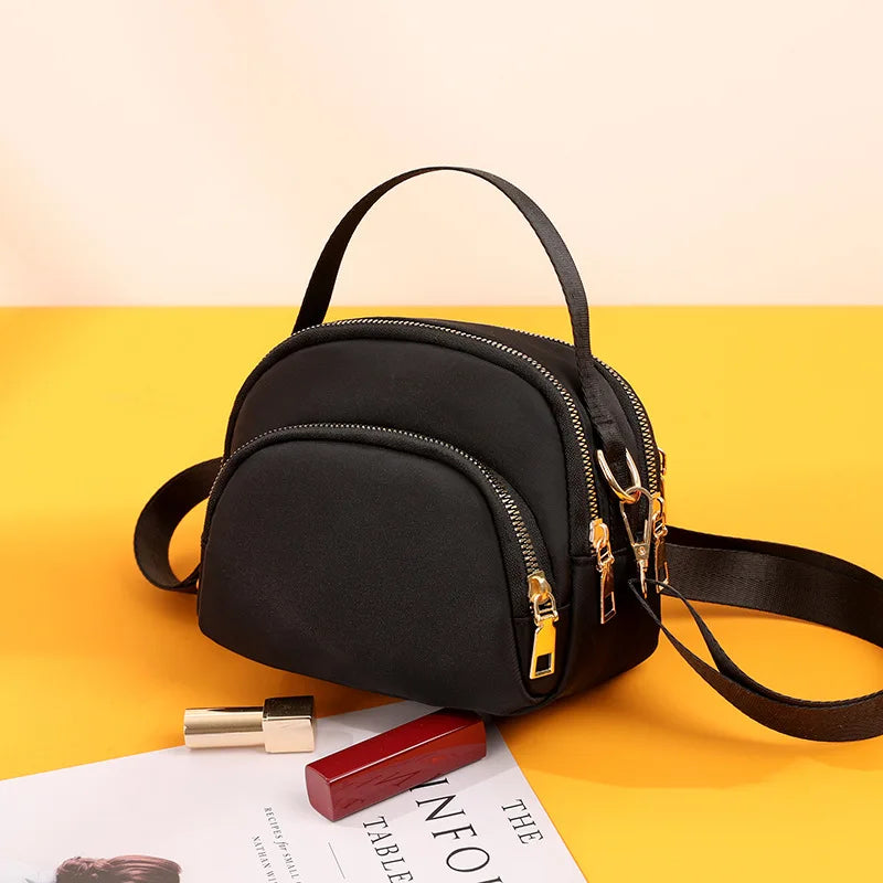 Women Mini Shoulder Messenger Bag Waterproof Oxford Causal Crossbody Bag