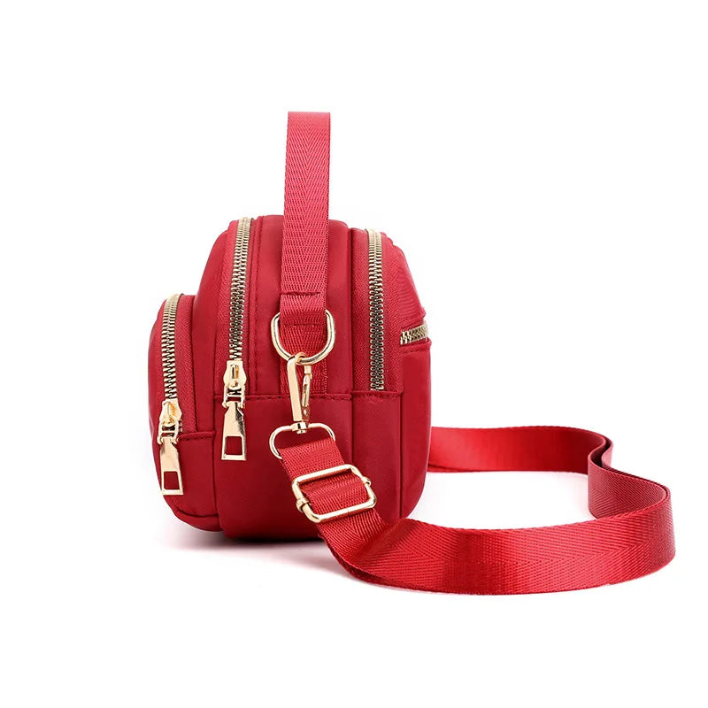 Women Mini Shoulder Messenger Bag Waterproof Oxford Causal Crossbody Bag